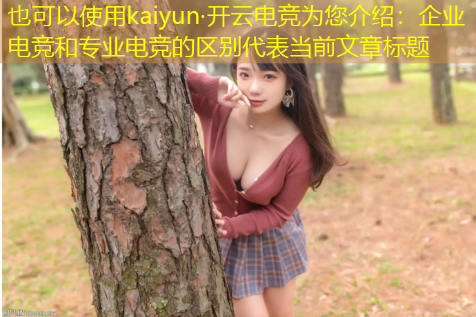kaiyun·开云电竞为您介绍：企业电竞和专业电竞的区别